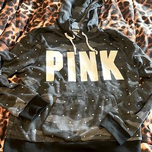Pink hoodie